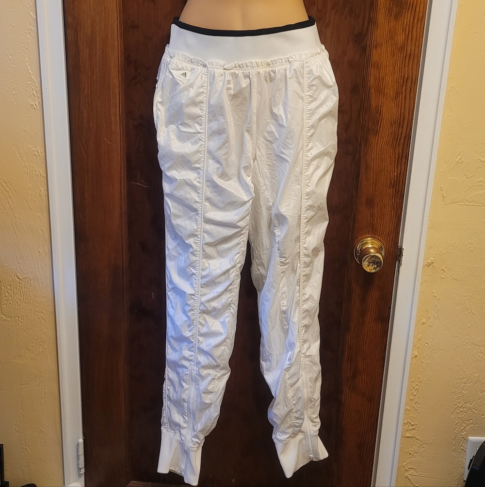 Adidas By Stella McCartney White Windbreaker Barricade Pants
